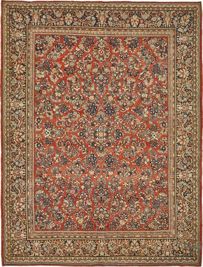 El Dokuma Vintage Halı - 266 cm x 346 cm