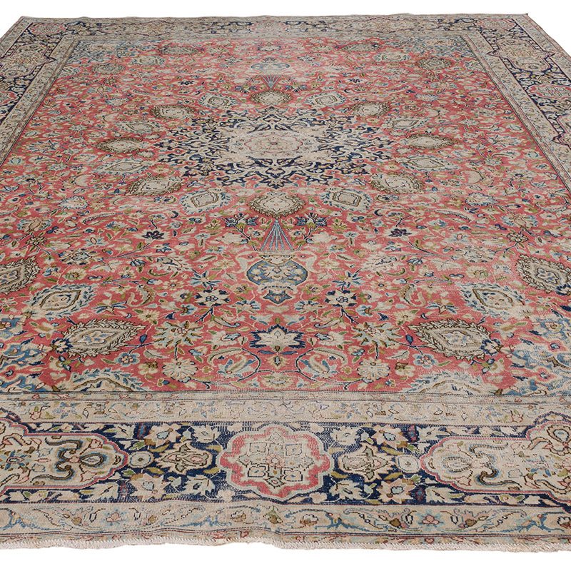 El Dokuma Vintage Halı - 244 cm x 320 cm - K0091185