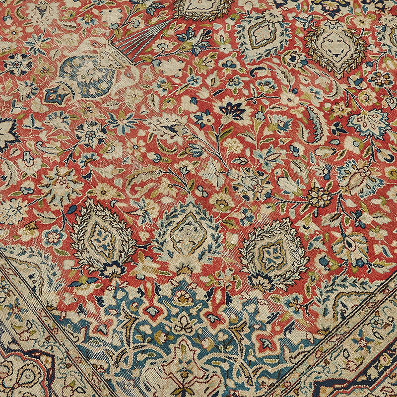 El Dokuma Vintage Halı - 244 cm x 320 cm - K0091185