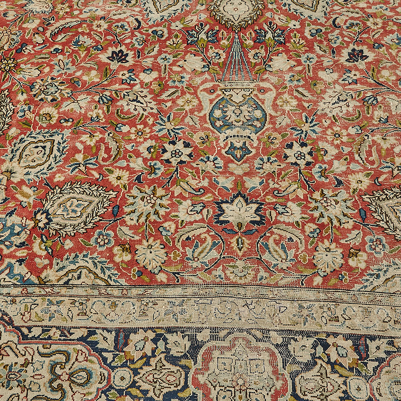El Dokuma Vintage Halı - 244 cm x 320 cm - K0091185