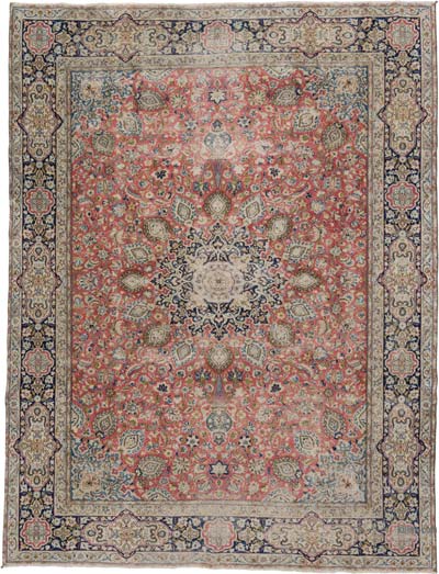 El Dokuma Vintage Halı - 244 cm x 320 cm