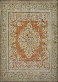 El Dokuma Vintage Halı - 275 cm x 378 cm