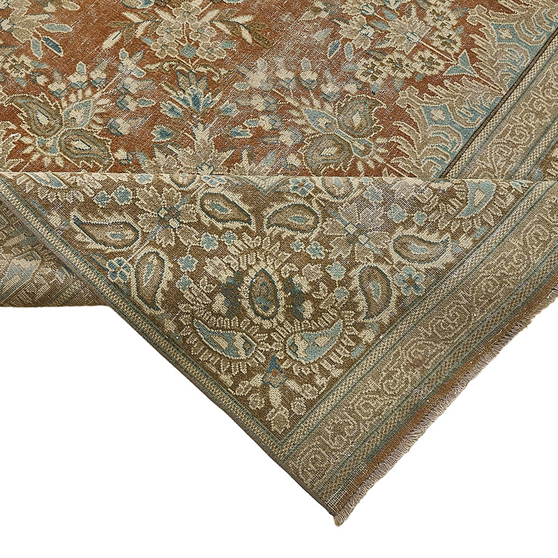 Vintage Hand-Knotted Oriental Rug - 9'  x 12' 5" (108" x 149") - K0091187