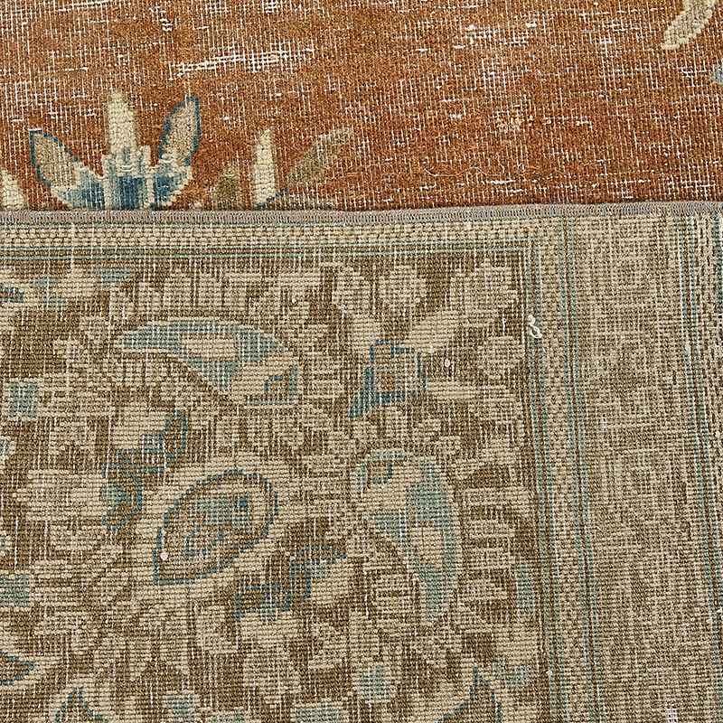 Vintage Hand-Knotted Oriental Rug - 9'  x 12' 5" (108" x 149") - K0091187