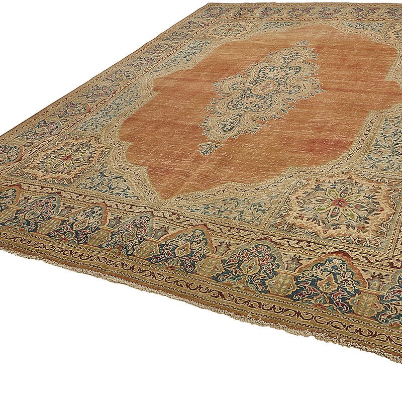 El Dokuma Vintage Halı - 295 cm x 387 cm - K0091188