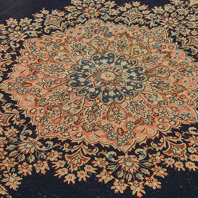 El Dokuma Vintage Halı - 266 cm x 355 cm - K0091189
