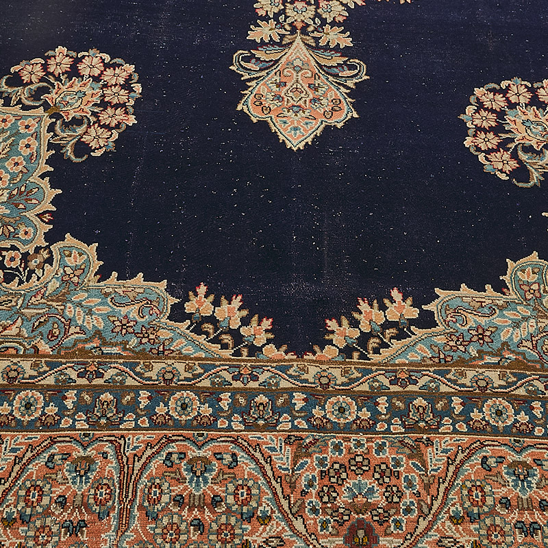 El Dokuma Vintage Halı - 266 cm x 355 cm - K0091189