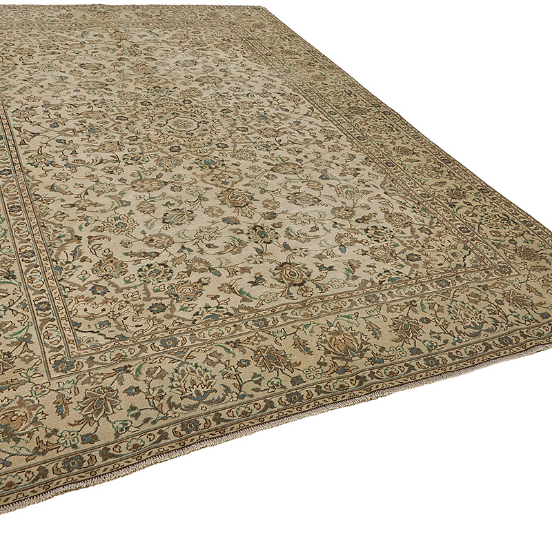 Vintage Hand-Knotted Oriental Rug - 7' 9" x 11' 1" (93" x 133") - K0091190