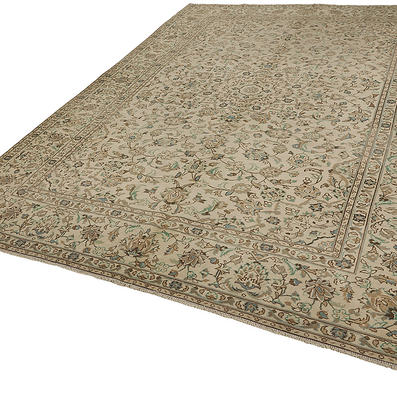Vintage Hand-Knotted Oriental Rug - 7' 9" x 11' 1" (93" x 133") - K0091190