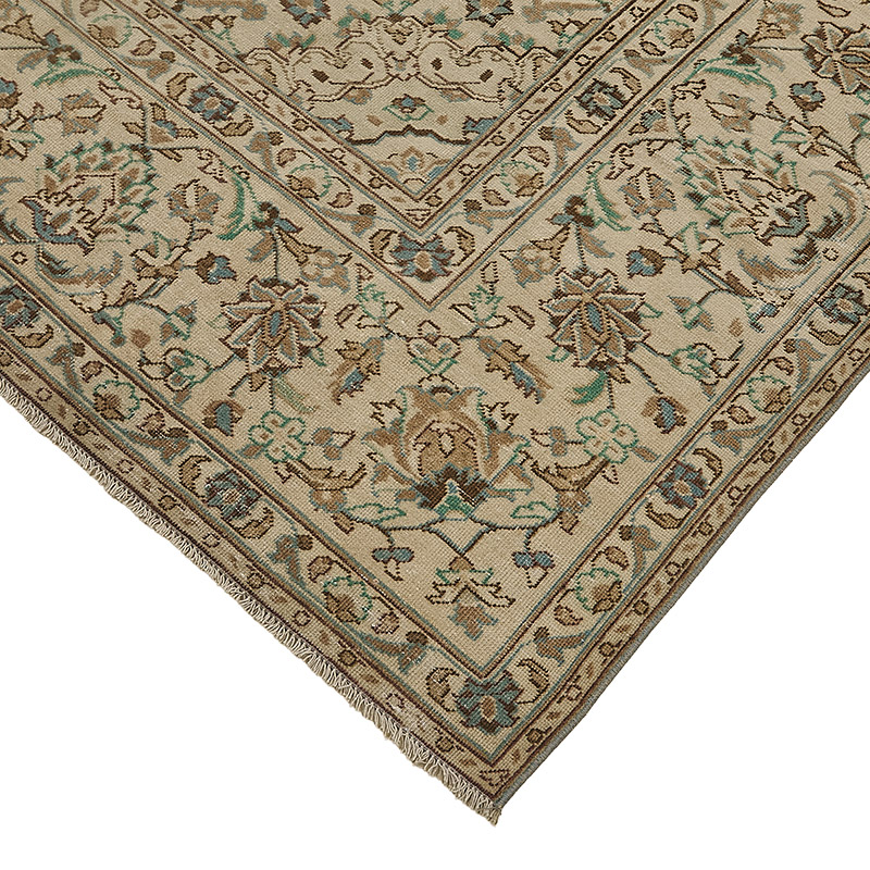 Vintage Hand-Knotted Oriental Rug - 7' 9" x 11' 1" (93" x 133") - K0091190