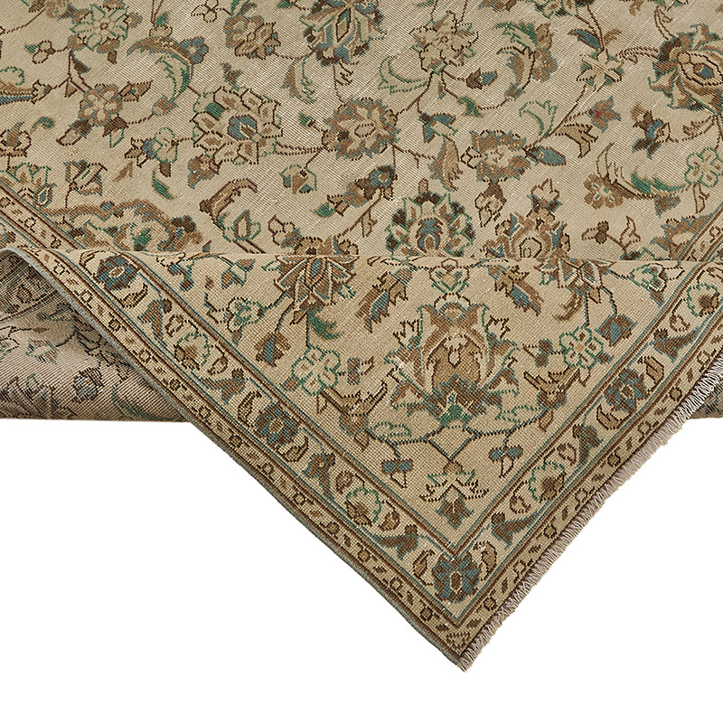 Vintage Hand-Knotted Oriental Rug - 7' 9" x 11' 1" (93" x 133") - K0091190