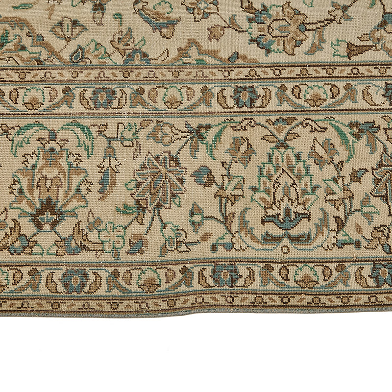 Vintage Hand-Knotted Oriental Rug - 7' 9" x 11' 1" (93" x 133") - K0091190