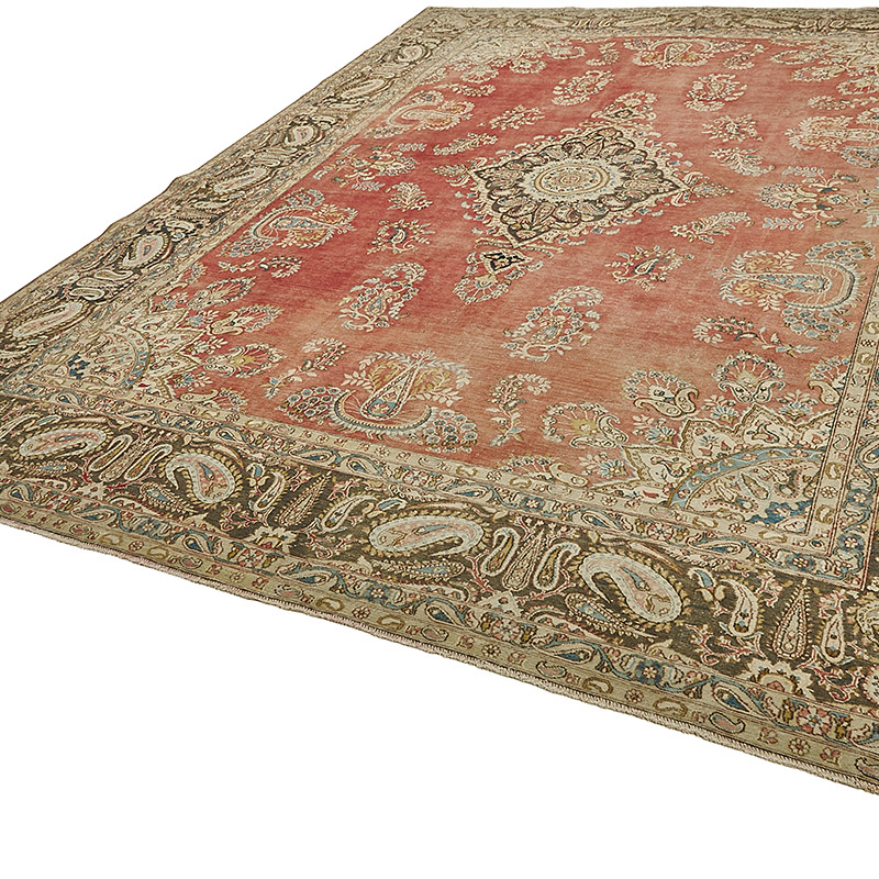 Alfombra Oriental Vintage Anudada a Mano - 290 cm x 393 cm - K0091192