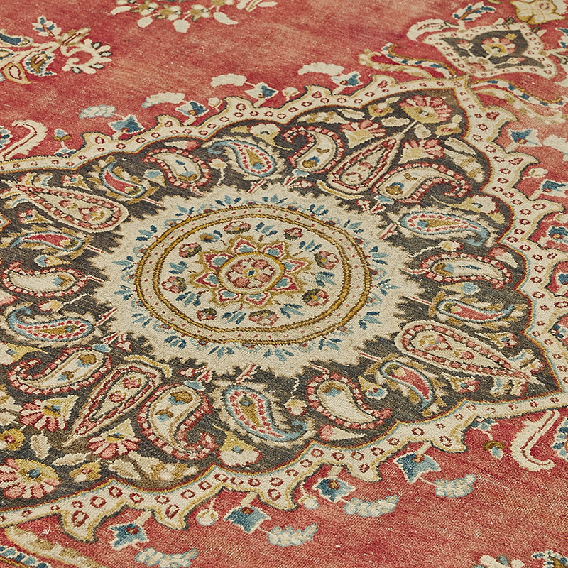 Alfombra Oriental Vintage Anudada a Mano - 290 cm x 393 cm - K0091192