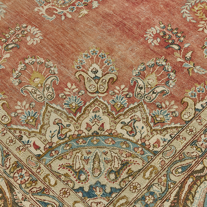 Alfombra Oriental Vintage Anudada a Mano - 290 cm x 393 cm - K0091192