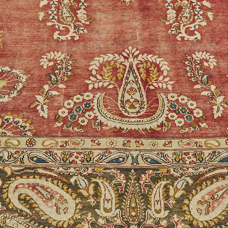 Alfombra Oriental Vintage Anudada a Mano - 290 cm x 393 cm - K0091192