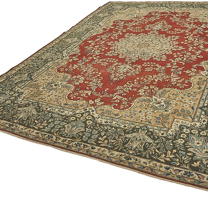 Alfombra Oriental Vintage Anudada a Mano - 270 cm x 377 cm - K0091194