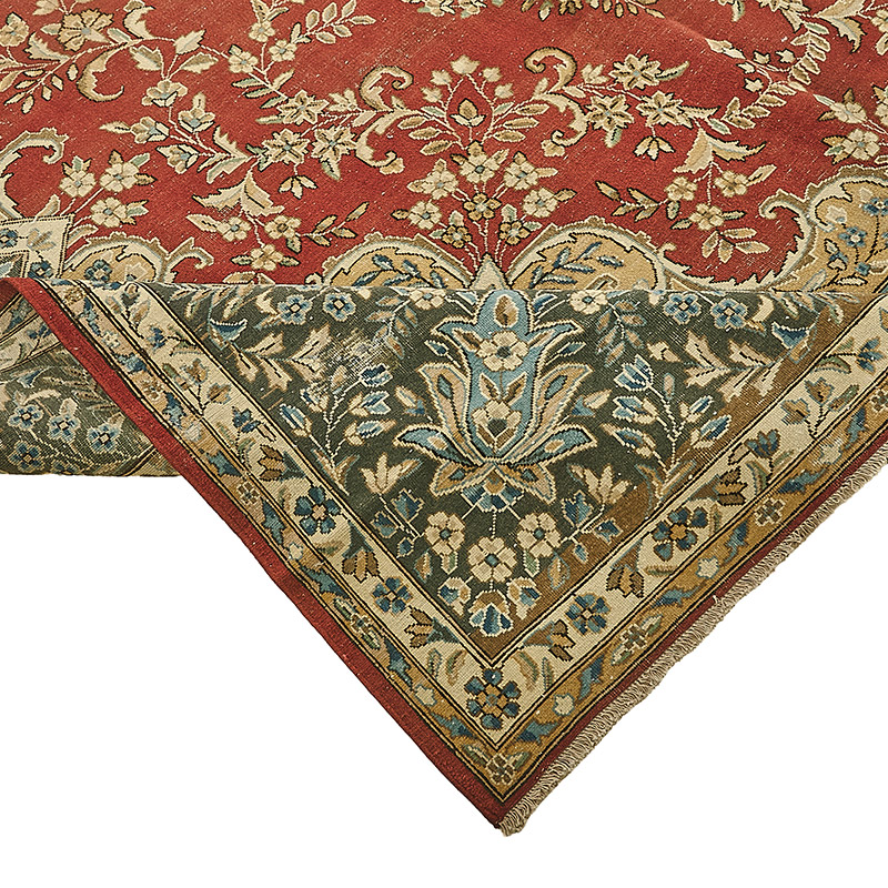 Alfombra Oriental Vintage Anudada a Mano - 270 cm x 377 cm - K0091194