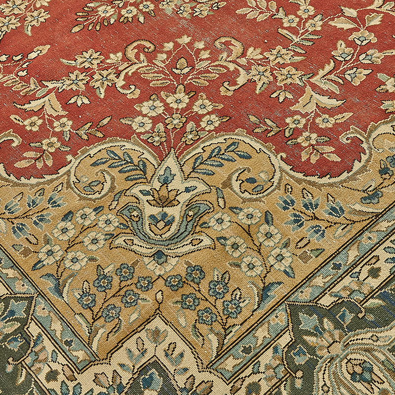 Alfombra Oriental Vintage Anudada a Mano - 270 cm x 377 cm - K0091194