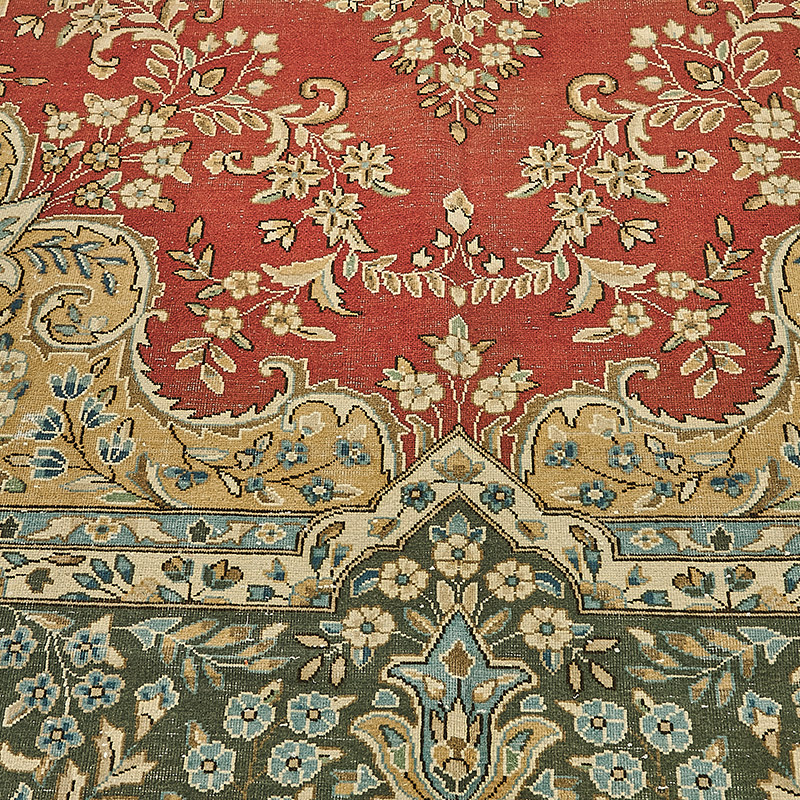 Alfombra Oriental Vintage Anudada a Mano - 270 cm x 377 cm - K0091194