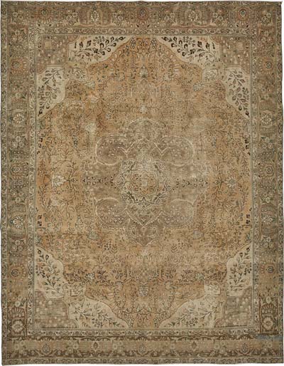 El Dokuma Vintage Halı - 309 cm x 389 cm