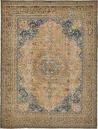 El Dokuma Vintage Halı - 291 cm x 378 cm