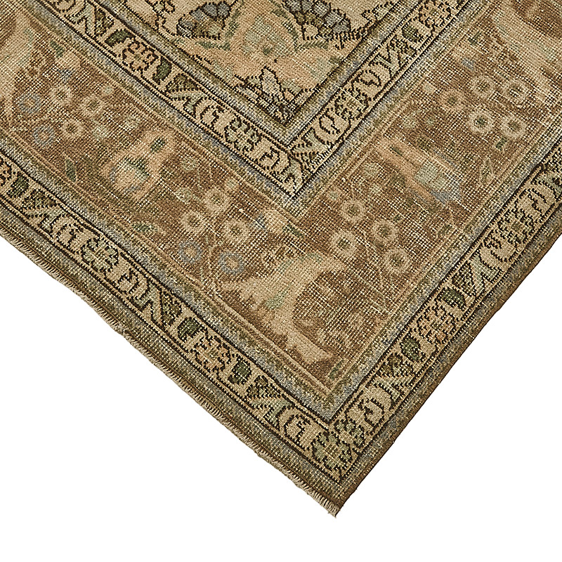 Alfombra Oriental Vintage Anudada a Mano - 283 cm x 378 cm - K0091198