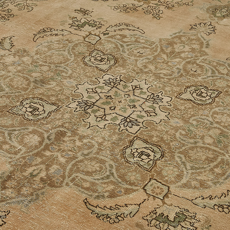 Alfombra Oriental Vintage Anudada a Mano - 283 cm x 378 cm - K0091198
