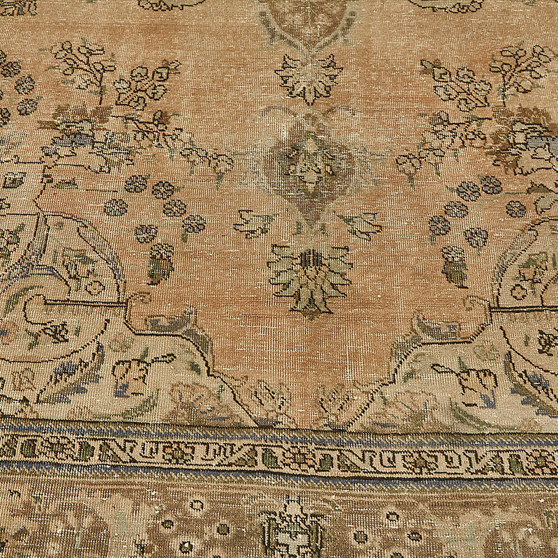 Alfombra Oriental Vintage Anudada a Mano - 283 cm x 378 cm - K0091198