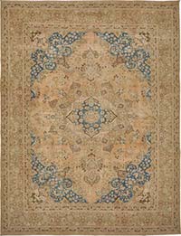 El Dokuma Vintage Halı - 287 cm x 373 cm
