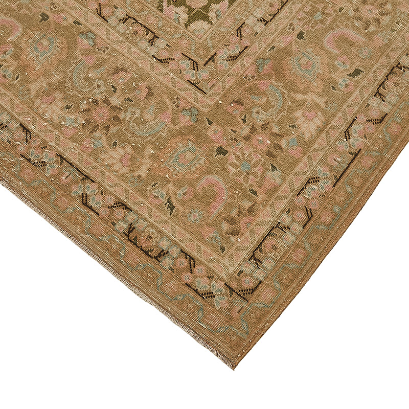 Vintage Hand-Knotted Oriental Rug - 9' 5" x 12' 3" (113" x 147") - K0091199