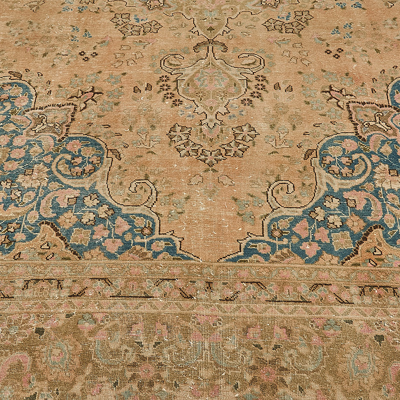 Vintage Hand-Knotted Oriental Rug - 9' 5" x 12' 3" (113" x 147") - K0091199