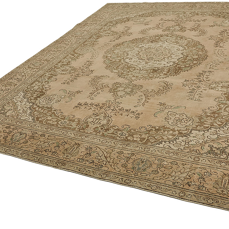 Alfombra Oriental Vintage Anudada a Mano - 291 cm x 378 cm - K0091200