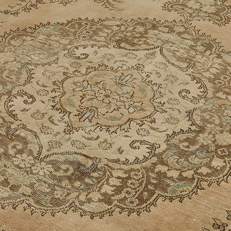 Alfombra Oriental Vintage Anudada a Mano - 291 cm x 378 cm - K0091200
