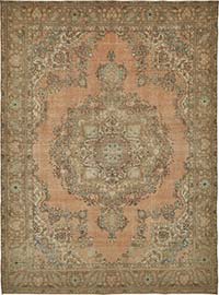 El Dokuma Vintage Halı - 284 cm x 382 cm