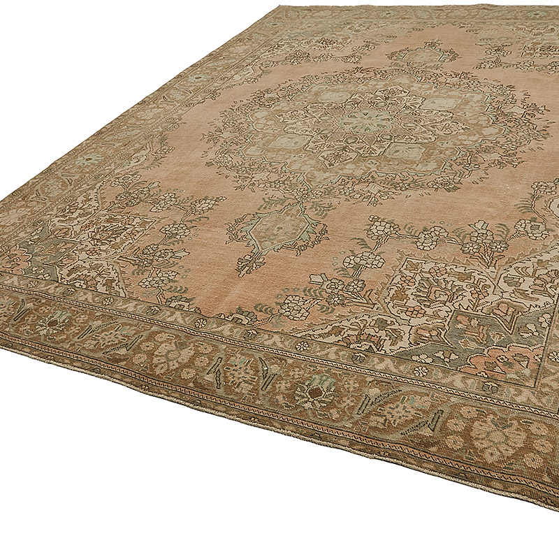 El Dokuma Vintage Halı - 284 cm x 382 cm - K0091201