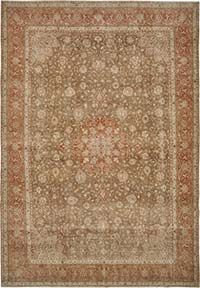 El Dokuma Vintage Halı - 258 cm x 366 cm