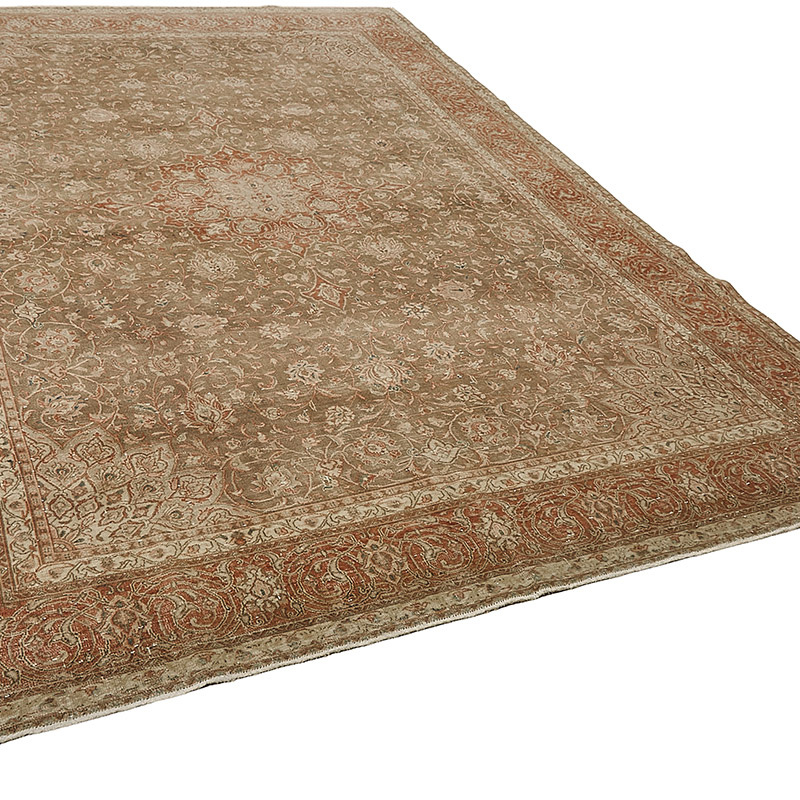 El Dokuma Vintage Halı - 258 cm x 366 cm - K0091202