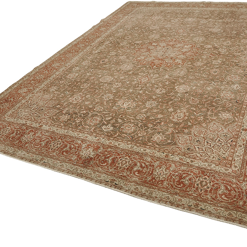 El Dokuma Vintage Halı - 258 cm x 366 cm - K0091202