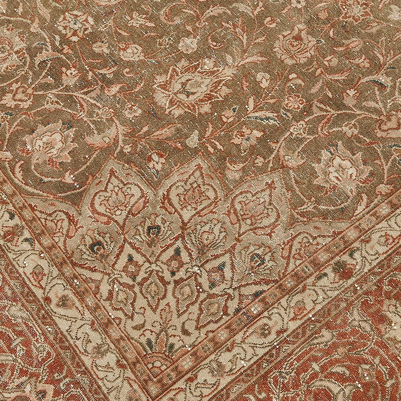 El Dokuma Vintage Halı - 258 cm x 366 cm - K0091202