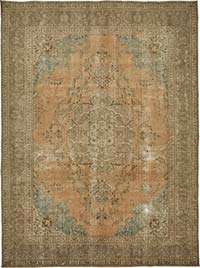 El Dokuma Vintage Halı - 292 cm x 392 cm