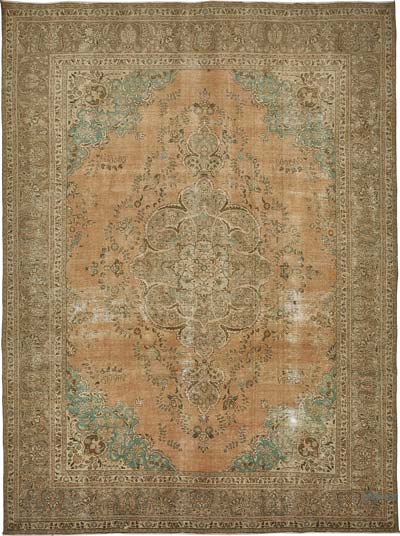 El Dokuma Vintage Halı - 292 cm x 392 cm