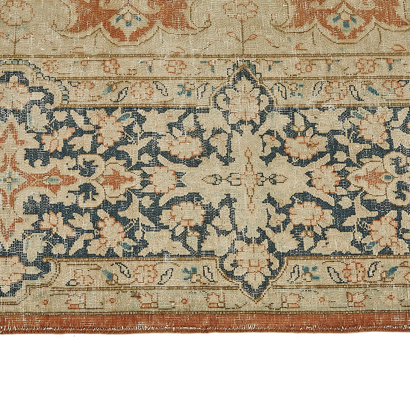 Vintage Hand-Knotted Oriental Rug - 9' 9" x 13' 4" (117" x 160") - K0091204