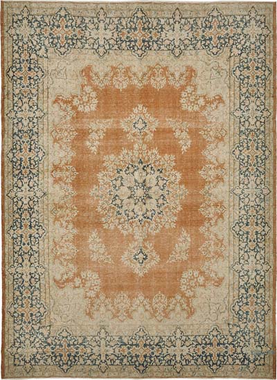 El Dokuma Vintage Halı - 298 cm x 406 cm