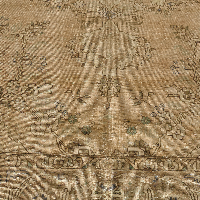 Vintage Hand-Knotted Oriental Rug - 9' 7" x 12' 4" (115" x 148") - K0091205
