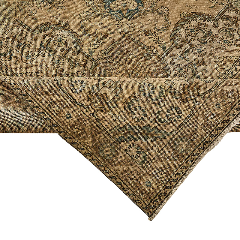 El Dokuma Vintage Halı - 296 cm x 385 cm - K0091206