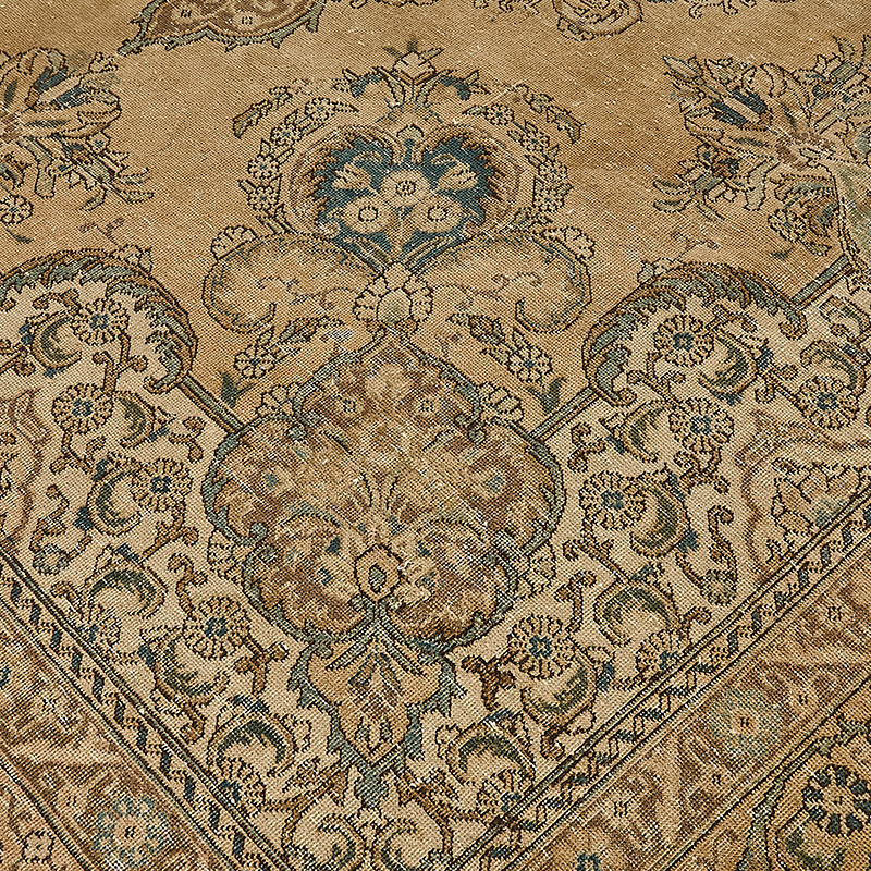El Dokuma Vintage Halı - 296 cm x 385 cm - K0091206