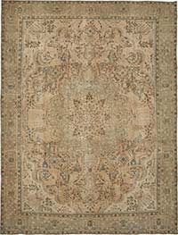 El Dokuma Vintage Halı - 289 cm x 381 cm
