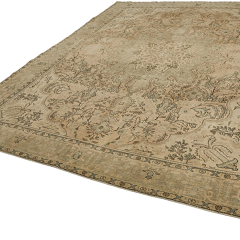 El Dokuma Vintage Halı - 289 cm x 381 cm - K0091208