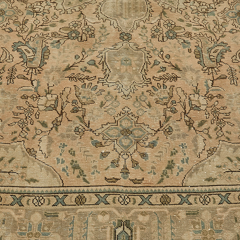 El Dokuma Vintage Halı - 289 cm x 381 cm - K0091208